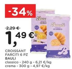 Bauli - Croissant Farciti Classico/Crema