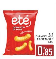 Cornetti Mais E Formaggio