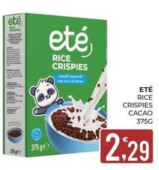 Eté - Rice Crispies Cacao