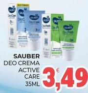 Sauber - Deo Crema Active Care
