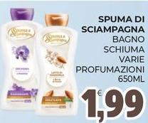 Spuma di Sciampagna - Bagno Schiuma Varie Profumazioni