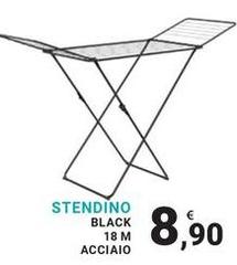 Stendino Black 18 M Acciaio