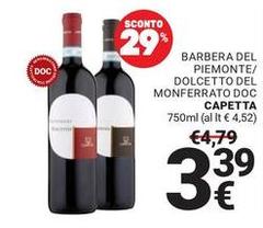 Piemonte - Barbera Del / Dolcetto Del Monferrato DOC
