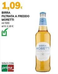 Moretti - Birra Filtrata A Freddo