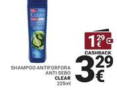 Clear - Shampoo Antiforfora Anti Sebo