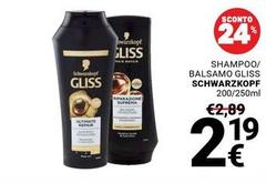 Schwarzkopf - Shampoo/Balsamo Gliss