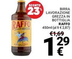 Raffo - Birra Lavorazione Grezza In Bottiglia