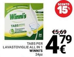 Winni's - Tabs Per Lavastoviglie All In 1