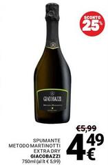 Fattorie giacobazzi - Spumante Metodo Martinotti Extra Dry