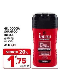 Intesa - Gel Doccia Shampoo