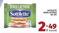 Sottilette - Senza Lattosio
