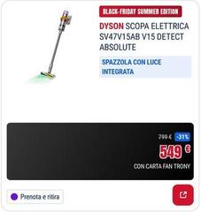Dyson - Scopa Elettrica SV47V15AB V15 Detect Absolute