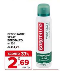 Borotalco - Deodorante Spray