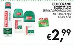 Borotalco - Deodoranti