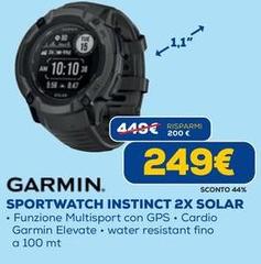 Garmin - Sportwatch Instinct 2x Solar