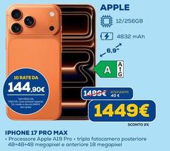 Apple - Iphone 17 Pro Max