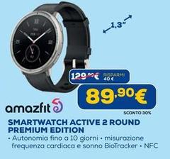 Amazfit - Smartwatch Active 2 Round Premium Edition