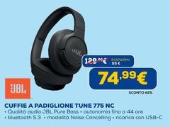 Jbl - Cuffie A Padiglione Tune 775 NC