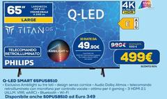 Philips - Q-Led Smart 65PUS8510