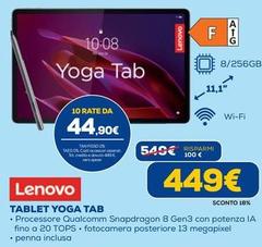 Lenovo - Tablet Yoga Tab