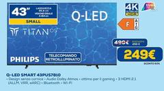Philips - Q-Led Smart 43PUS7810