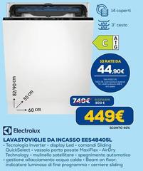 Electrolux - Lavastoviglie Da Incasso EES48405L