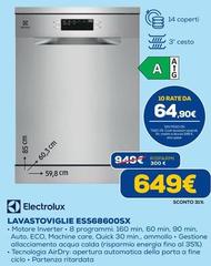 Electrolux - Lavastoviglie ESS68600SX