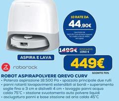 Roborock - Robot Aspirapolvere Grevo Curv