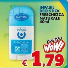 Infasil - Deo Stick Freschezza Naturale