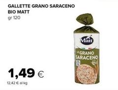Matt - Gallette Grano Saraceno Bio
