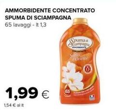 Spuma di Sciampagna - Ammorbidente Concentrato