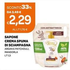 Spuma di Sciampagna - Sapone Crema Spuma Di Sciampagna