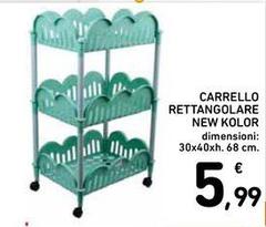 Carrello Rettangolare New Kolor