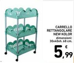Carrello Rettangolare New Kolor
