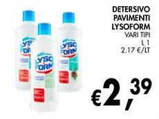 Lysoform - Detersivo Pavimenti