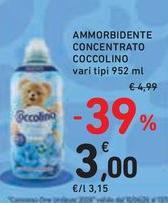 Coccolino - Ammorbidente Concentrato