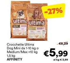 Ultima - Crocchette Dog Mini O Medium/Max