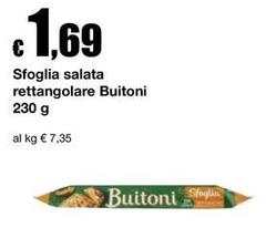 Buitoni - Sfoglia Salata Rettangolare
