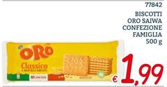 Oro saiwa - Biscotti Confezione Famiglia