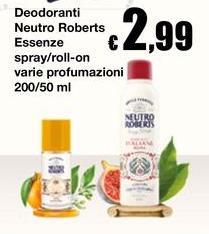 Neutro Roberts - Deodoranti Nesenze Spray/Roll-On
