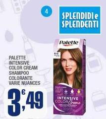 Schwarzkopf - Palette Intensive Color Cream Shampoo Colorante