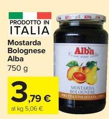 Alba - Mostarda Bolognese