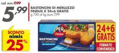 Findus - Bastoncini Di Merluzzo