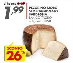 Moro - Pecorino  Semistagionato Sardegna