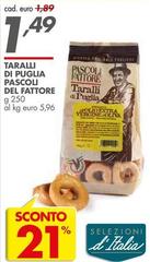 Oliva - Taralli Di Puglia Pascoli Del Fattore