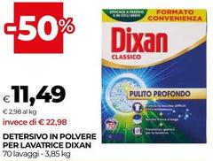 Dixan - Detersivo In Polvere Per Lavatrice