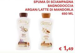 Spuma di Sciampagna - Bagnodoccia Argan/Latte Di Mandorla