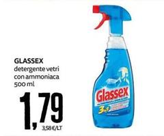 Glassex - Detergente Vetri Con Ammoniaca