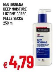 Neutrogena - Deep Moisture Lozione Corpo Pelle Secca