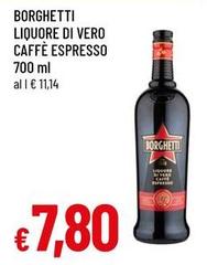 Borghetti - Liquore Di Vero Caffè Espresso